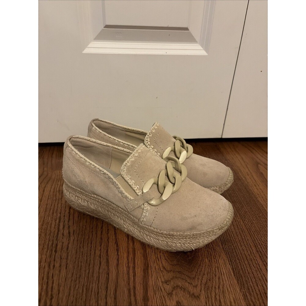 Dolce Vita JHENEE Espadrille Suede Dune Women's Size 7